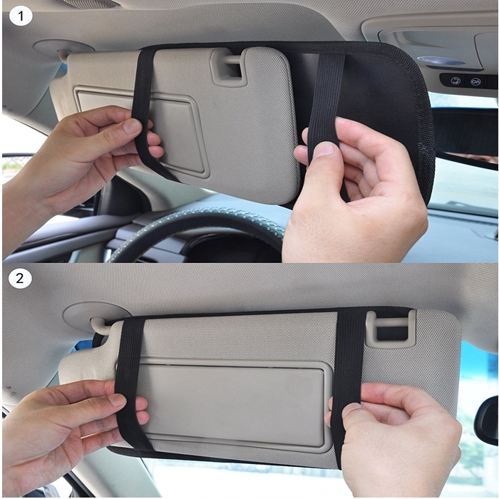 Buy Car Visor CD Holder Hold 18 CD's Portable CD Organizer. | car ...