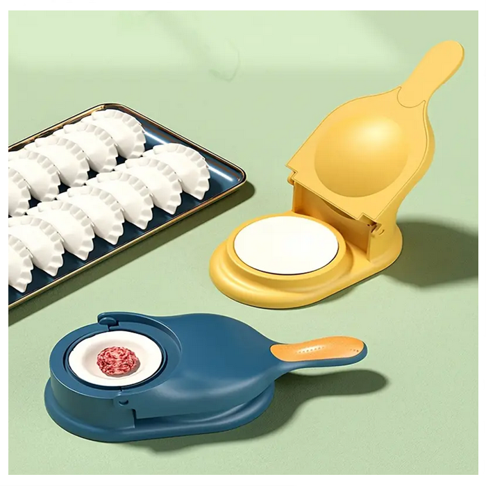 Buy 2in1 Dumpling Maker Mould Dough Pressing Tool Manual Press Dumpling ...