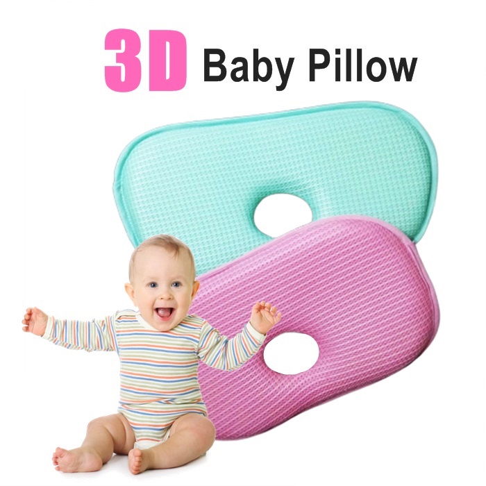 Buy Baby Head Shaping Pillow Nursery Pillows Newborn Prevent Flat ...