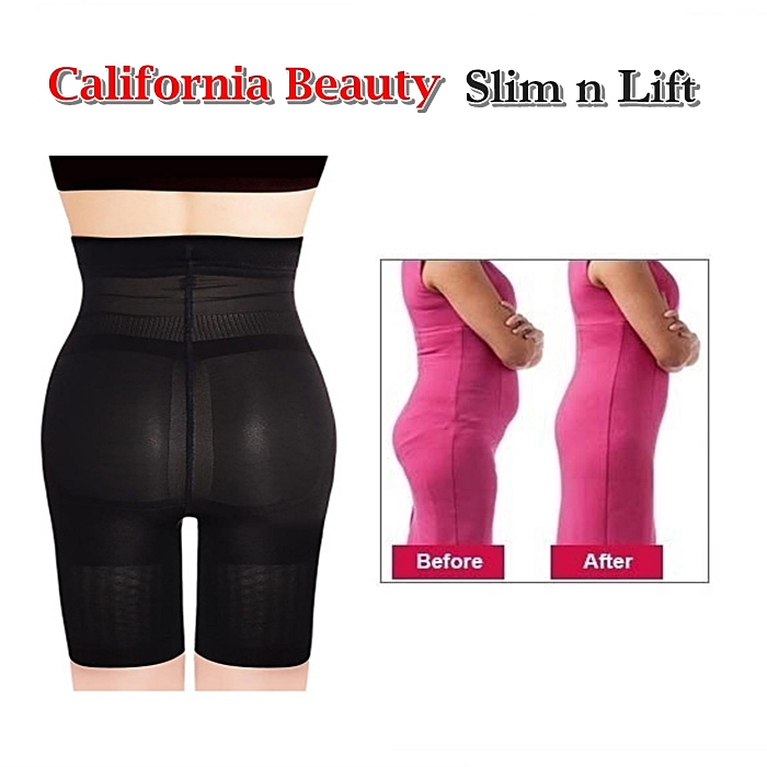 California Beauty Slim n Lift Body Shaping Undergarment Sz M New! 2 Pair !!