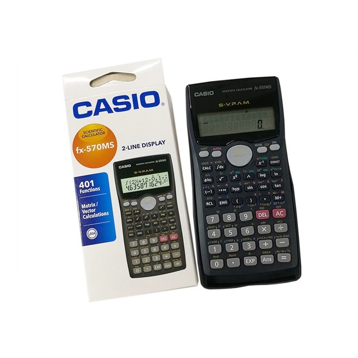 Buy Casio Scientific Calculator For School and Office FX-570MS Model ...