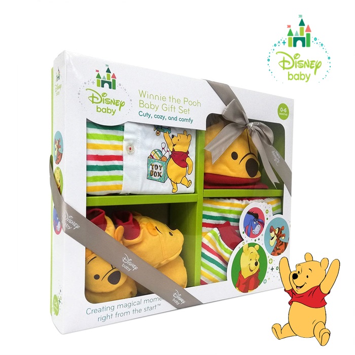 Buy Disney Baby Winnie The Pooh Premium Gift Set / Set Hadiah Bayi (5 ...