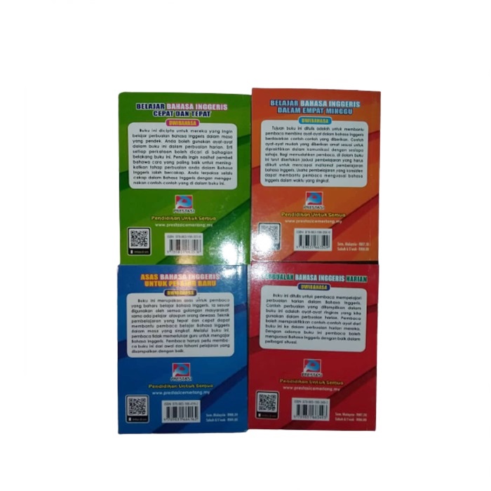 Buy Learn English Easily Through Bahasa Malaysia Set (4 Titles 