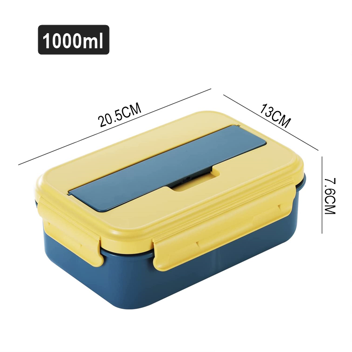 Buy Microwave Safe Lunch Box Storage Container Kids Adults School ...