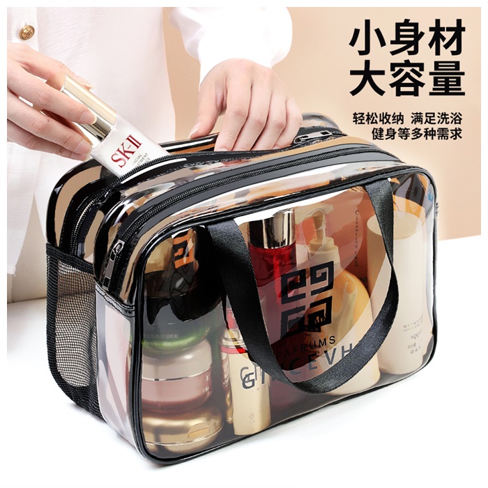 3 Layer Cosmetic Makeup Box Make Up Storage Bag Small / Makeup Bag Beg /  Beg Alat Solek Kecantikan Big 3 Layer