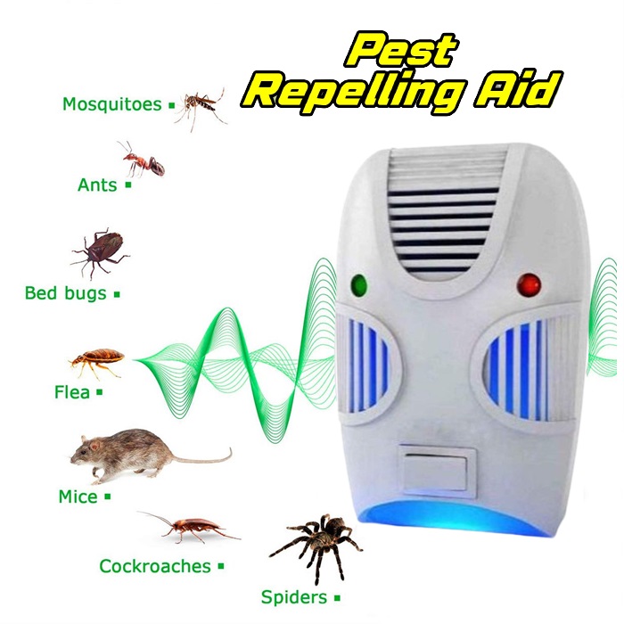 Buy Riooex Ouad Pest Repelling Aid Magnetic Electronic Rat Mice Insects ...