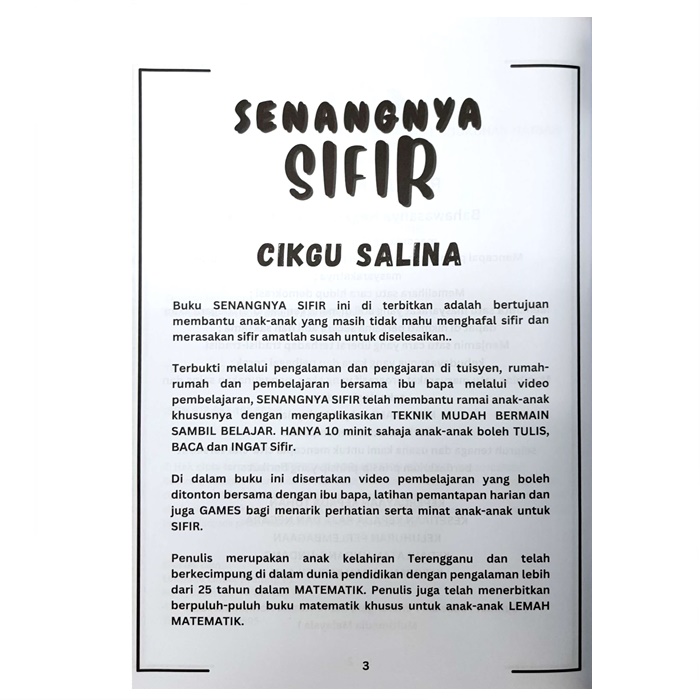 Buy Senangnya Sifir Teknik Mudah Sifir Dan Asas Latihan Pengukuhan ...