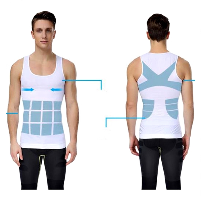 Buy Hot Slimming Vest Top For MEN - Slim N Lift - MEN's Shirt Body