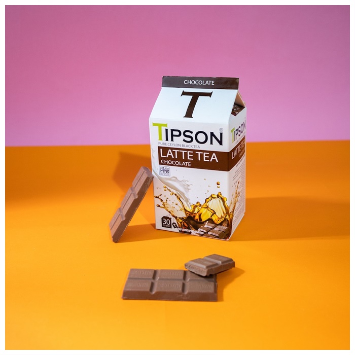 Buy TIPSON Latte Tea Almond Thai Tea l Chocolate Pure Ceylon Black Tea ...