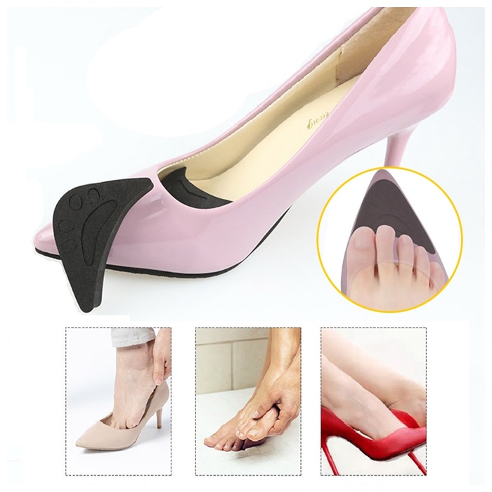 Buy 1 Pair Toe Protector High Heel Cushion Sponge Size Adjusting ...